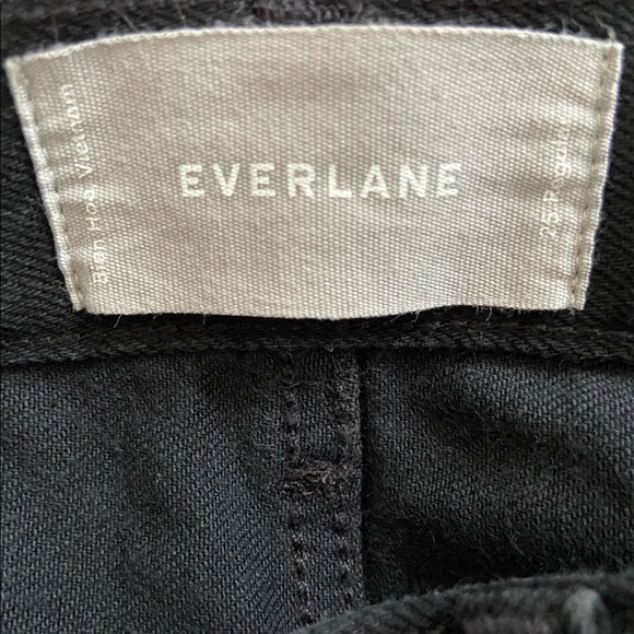 Everlane - The Modern Boyfriend Jean - Black - Size 25R - Picture 3 of 4